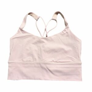Lululemon Free to Be Longline Bra *Light Support, A/B (Strawberry Milkshake) 4